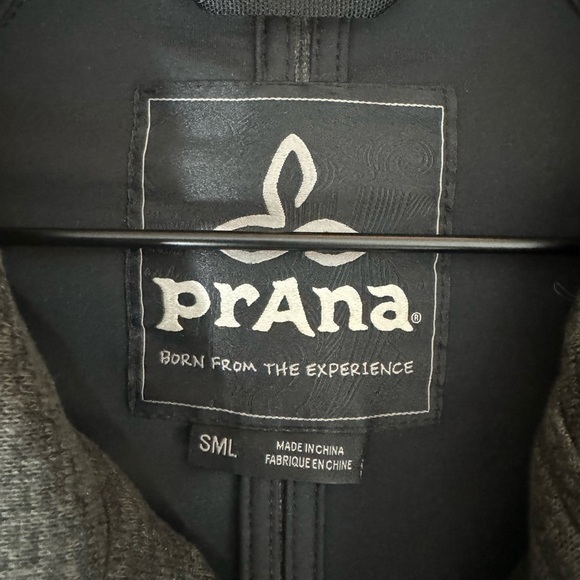 prAna Marabelle Zip-up Waterproof Fleece Softshell Jacket - Gray - Size Small - Picture 12 of 12